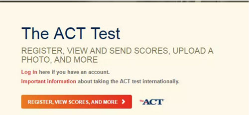 ACT考試報名流程