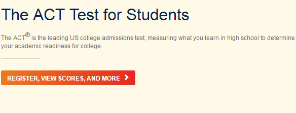 ACT考試報名打印準(zhǔn)考證流程