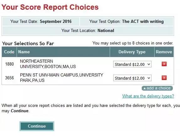 ACT考試送分流程 ACT考試送分流程
