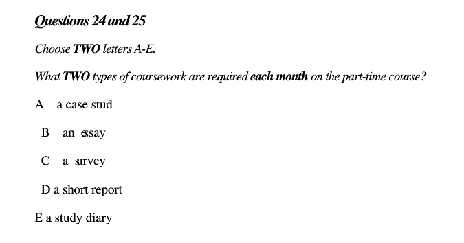 劍橋雅思5聽力文本題目