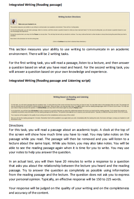 托福TPO寫作范文