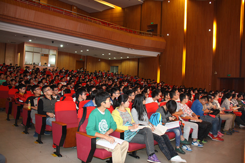 胡敏教授作客華中農業大學創業訓練營開班典禮